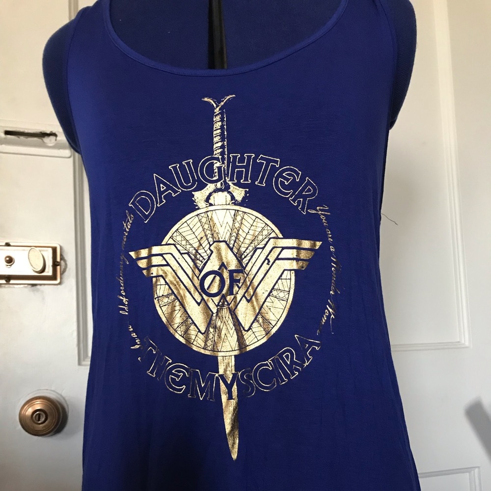 Daughter of Themyscira racerback tank